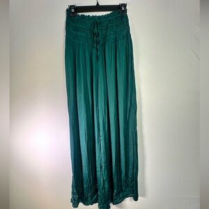 Mustard Seed Teal Wide Pants
